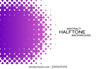 Colorful Abstract Halftone Dots Background Pattern For Web Banner on Polka Dot Texture