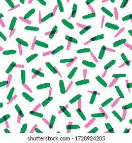Colorful abstract hand drawn seamless pattern