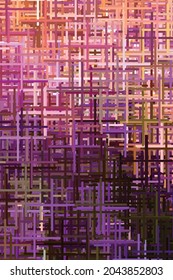 Colorful abstract hatching. Creative background.