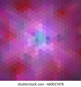 Colorful Abstract hexagon background,vector