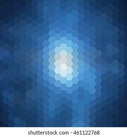 Colorful Abstract hexagon background,vector