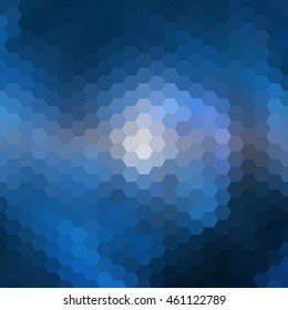 Colorful Abstract hexagon background,vector