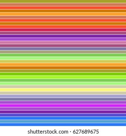 Colorful abstract horizontal line pattern background - vector design