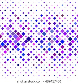 Colorful abstract horizontal square pattern background design
