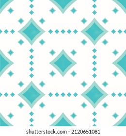 Colorful abstract ikat fabric ethnic elements design seamless pattern for print, bedding, curtains, background or wallpaper. vector illustration
