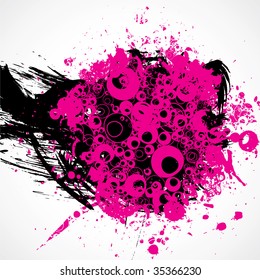Colorful abstract illustration. Vector