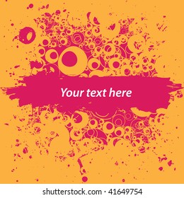Colorful abstract illustration. Vector