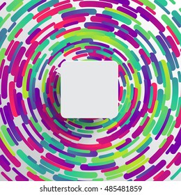 Colorful abstract infograpchics for advertising, vector