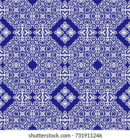 Colorful abstract kaleidoscope pattern texture background.

(Tiles seamless, vector illustration)