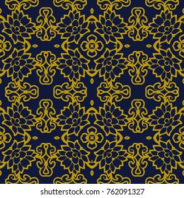 Colorful abstract kaleidoscope pattern texture background.

(Tiles seamless, vector illustration)