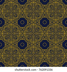 Colorful abstract kaleidoscope pattern texture background.

(Tiles seamless, vector illustration)