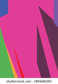 Colorful Abstract Kubisme Vector Background 0037
