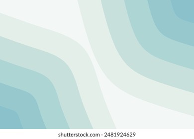 Colorful abstract layered wave background vector illustration.