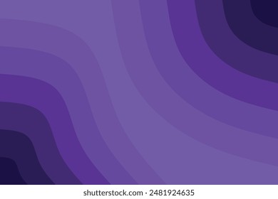 Colorful abstract layered wave background vector illustration.