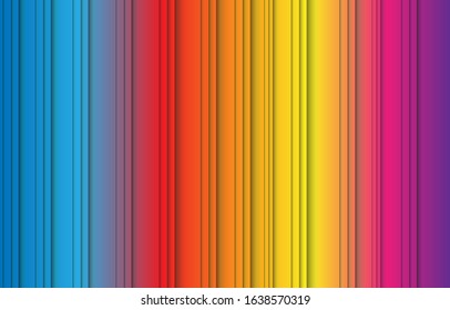 Colorful abstract line art stripes background vector eps 10