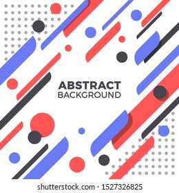 Colorful Abstract Line Pattern Background