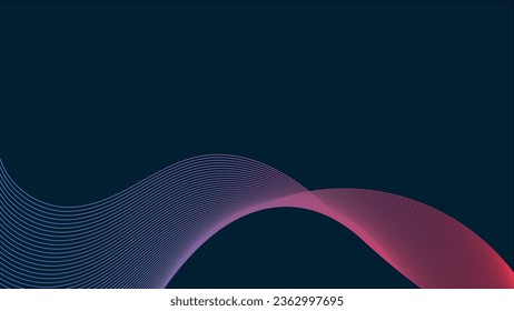 Colorful abstract line stripe background design