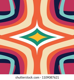 Colorful abstract lines vector