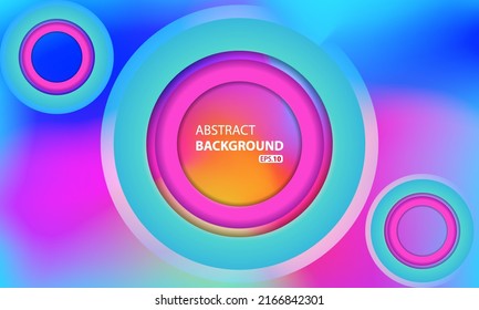 Colorful abstract liquid background design