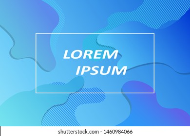 colorful abstract liquid background. Fluid shape composition. vector illustration
