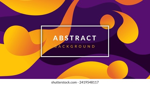 Colorful abstract liquid background vector design in eps 10