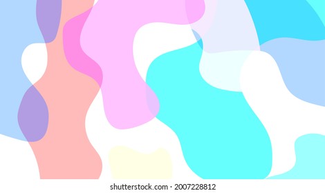 Colorful abstract liquid and fluid background