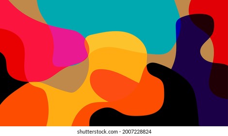 Fondo líquido colorido abstracto y fluido