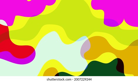Colorful abstract liquid and fluid background