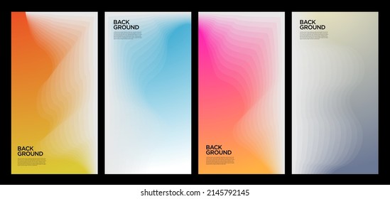 Colorful abstract liquid and fluid shape for banner and brochure design