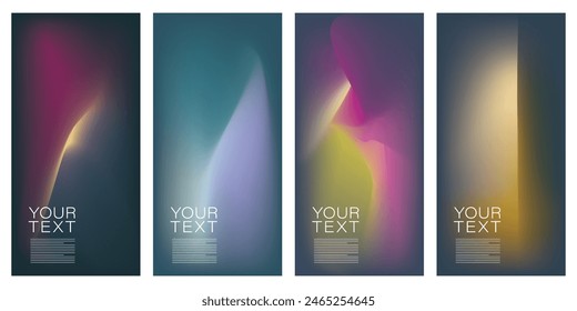 Colorful abstract liquid and fluid shape for banner, poster, web and brochure design. 