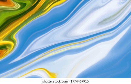 Colorido Resumen Fondo vectorial de ondas de gradiente geométrico líquido
