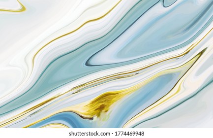 Colorful Abstract Liquid geometric gradient waves vector background