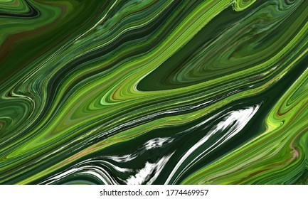 Colorful Abstract Liquid geometric gradient waves vector background