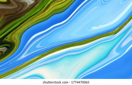Colorido Resumen Fondo vectorial de ondas de gradiente geométrico líquido