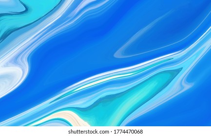 Colorful Abstract Liquid geometric gradient waves vector background