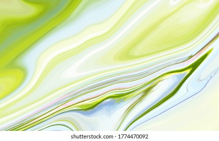 Colorful Abstract Liquid geometric gradient waves vector background