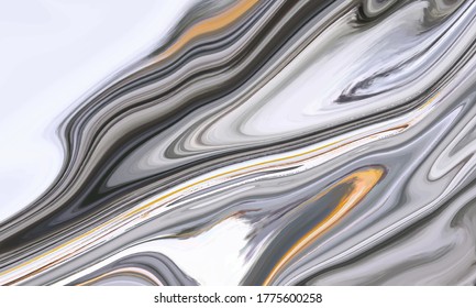 Colorful Abstract Liquid geometric gradient waves vector background