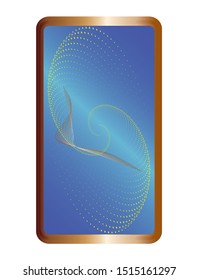 Colorful abstract liquid paint background. Modern screen vector design for mobile app