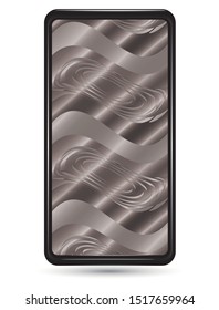 Colorful abstract liquid paint background. Modern screen vector design for mobile app