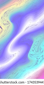 Colorful abstract liquid paint background. Modern screen vector design for mobile app