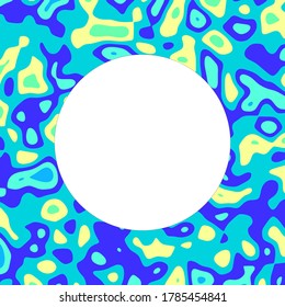 COLORFUL ABSTRACT LIQUID STYLE WALLPAPER BACKGROUND. COVER DESIGN. VECTOR ILLUSTRATION