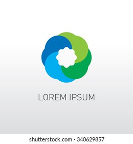 colorful abstract logo