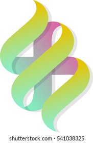 Colorful abstract logo