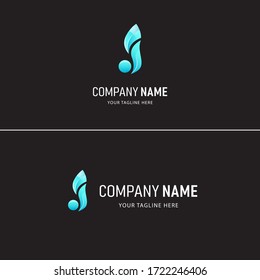 Colorido Diseño Del Logotipo Abstracto. Logotipo de Compañía de estilo degradado
