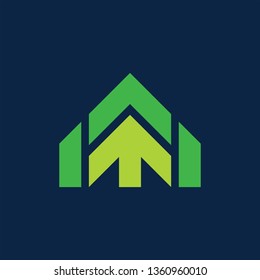 Colorful abstract logo design template