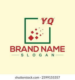 Colorful abstract logo design template