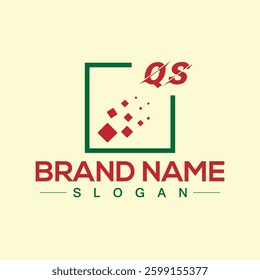 Colorful abstract logo design template