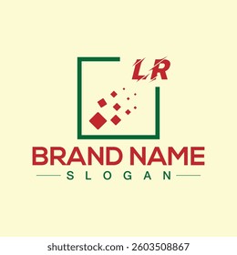 Colorful abstract logo design template