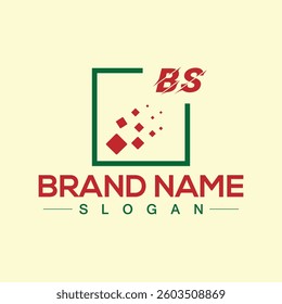 Colorful abstract logo design template