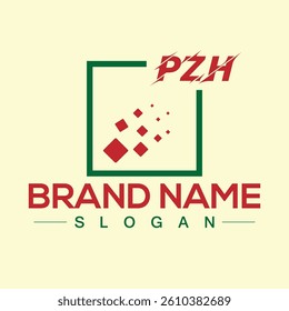 Colorful abstract logo design template